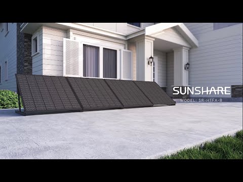 Video: Montage Garten oder Flachdach