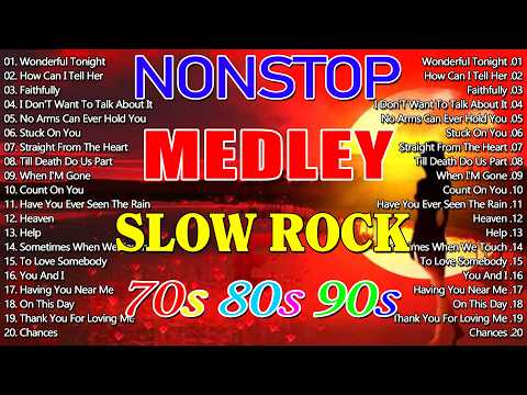 Slow Rock Love Songs Collection 70s 80s 90s 💥 Nonstop Slow Rock Pinoy Medley | Best Luamang Tugtugin