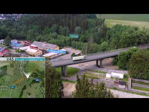 ŘSD ČR - Silnice I/45 Bruntál - východní obchvat, I. etapa