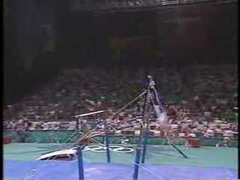 Dominique Moceanu - 1996 Olympics Team Optionals - Uneven Bars