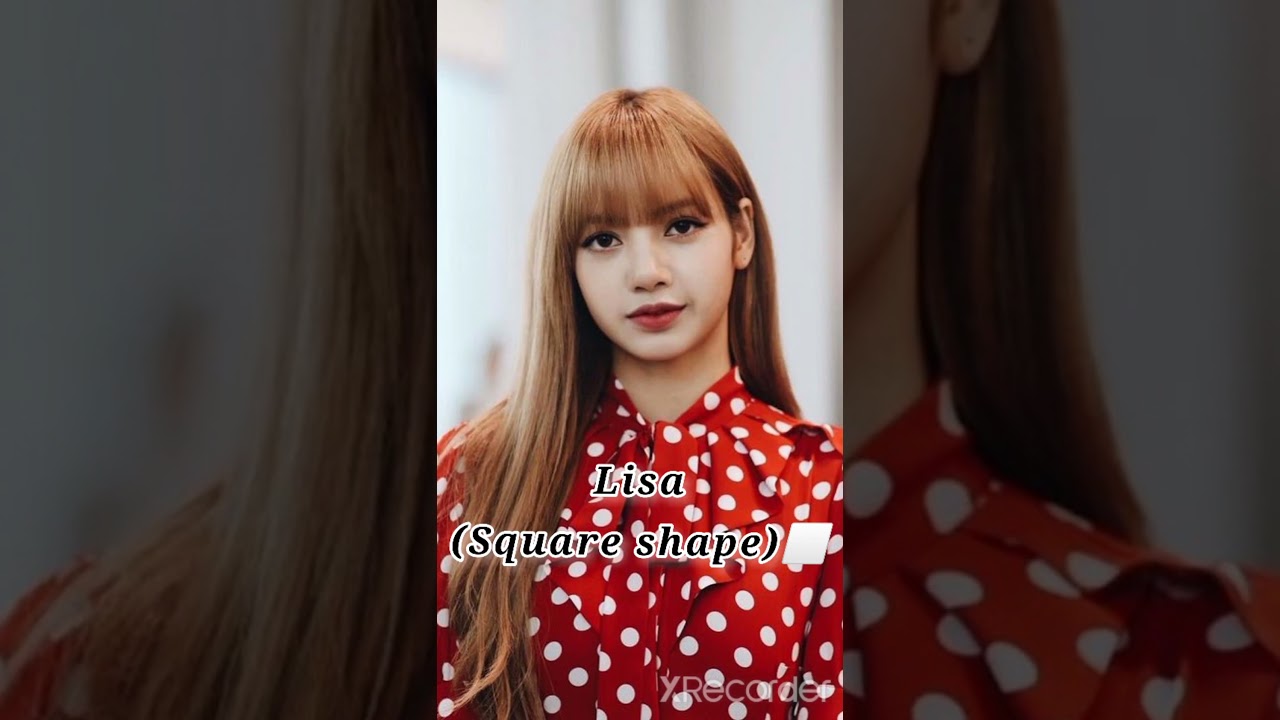 Blackpink members different types of face shape 🖤