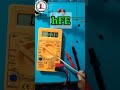 How To Check NPN PNP Transistor Transistor Checking With Multimeter