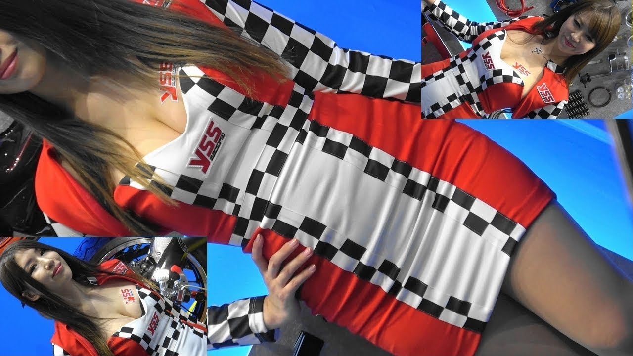 清楚なお顔にはアンバランスな迫力バディ♪東京モーターサイクルショー2019 キャンギャル・コンパニオン