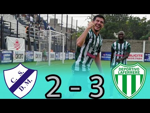 Primera C : DEPORTIVO MERLO 2 - 3 LAFERRERE (Los Goles)