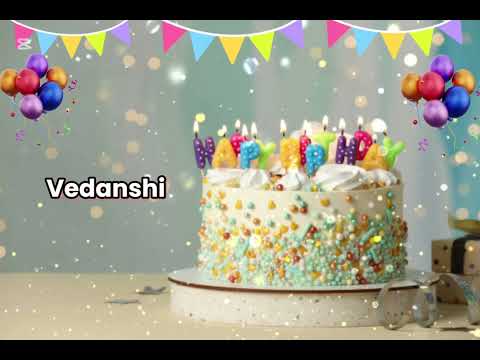 Vedanshi Happy birthday to you🎂 #birthdaycelebration #birthdaysongwithname #cake #happybirthday