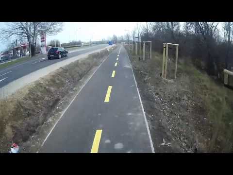 Bökényföldi út - kerékpárút - nappal - 2020. 03.