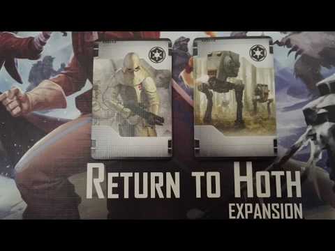 Star Wars Imperial Assault Return to Hoth expansion Armored Onslaught Class deck