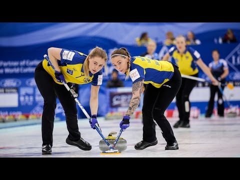 HIGHLIGHTS: Scotland v Sweden - Page Play-off 3v4 - CPT World Women's Curling Championship 2017