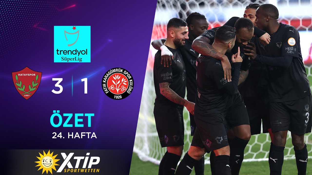 Hatayspor vs Fatih Karagümrük highlights