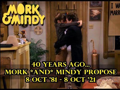Mork & Mindy - 40th Anniversary - Mork Proposes