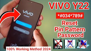 Vivo Y22 Hard Reset || Vivo Y22 Pattern Lock Remove || Vivo Y22, Pin Lock Remove || Password Unlock
