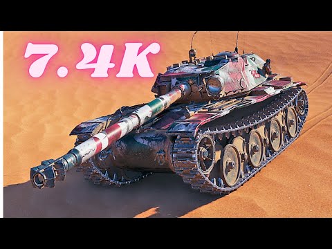 Bat.-Châtillon Bourrasque  10 Kills 7.4K Damage World of Tanks Replays