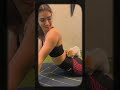 Kriti Sanon S Viral Plank Video With Cute Cats Kritisanon Kriti Sanon Pilates