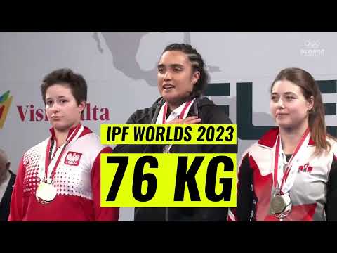 76 kg at IPF WORLDS 2023 / TONGOTEA vs SITKO vs BUETTNER