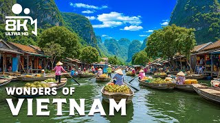 Wonders of Vietnam – Explore Rice Terraces, Temples, and Coastal Beauty | Travel Video 4K