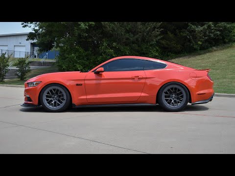 S550 Mustang on RTR Aero 7's + R888's!