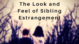 The Look and Feel of Sibling Estrangement