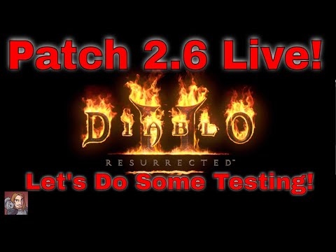 D2R 2.6 Patch Live! Lets Do Some Testing (Mosaic Runeword & Enchant) 1 Day Til Ladder Reset!