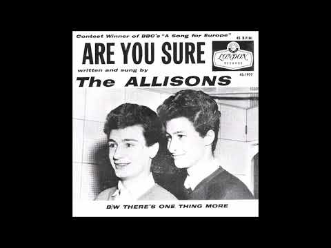 1961 The Allisons - Are You Sure? (Stereo Version)