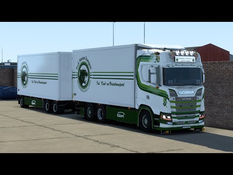Scania Nextgen S580 Patrick Vd Hoeven | Driving
