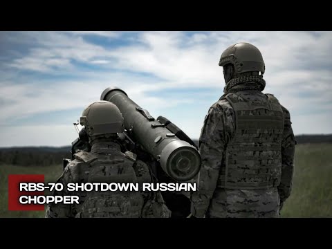 Ukraine First Kill, RBS-70 Laser Guided MANPAD To Shoot Down Russian Ka-52 Alligator