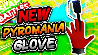 New PYROMANIA Glove 🔥 & NEW DEFENSE MASTERY!!🟦 - Slap Battles Roblox