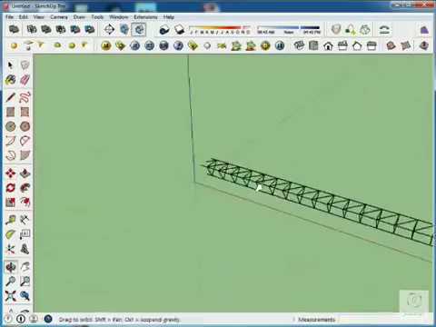 Sketchup Modeling | Tensile Structure