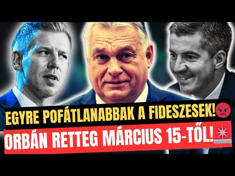 ORBÁN RETTEG MÁRCIUS 15-TŐL!🇭🇺/HULK TISZÁS!👊/DEÁK DANIÉK BEÉGETTÉK MAGUKAT!😂!