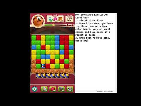 Toon Blast Level 4007 with strategy notes #IRONGAMER