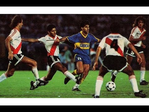 River 0 Boca 2 Copa Libertadores 1991