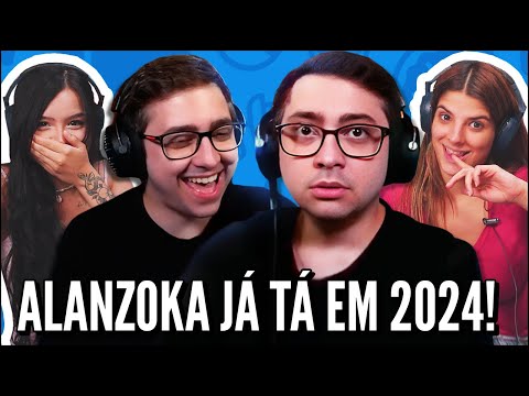 O ALANZOKA JÁ ESTÁ EM 2024 E PODEMOS PROVAR KKKKK - MELHORES MOMENTOS (JOVENS REAGEM)