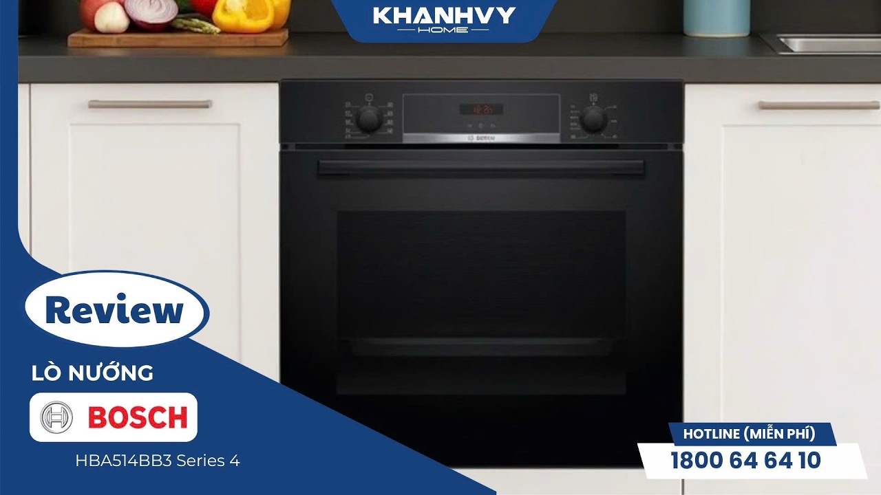 Lò nướng Bosch HBA514BB3 Series 4