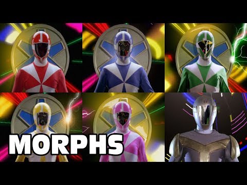 Lightspeed Rescue - All Ranger Morphs | Power Rangers Official