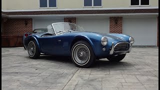1964 Shelby AC Cobra in Blue & All Original & 289 Engine Sound on My Car Story with Lou Costabile