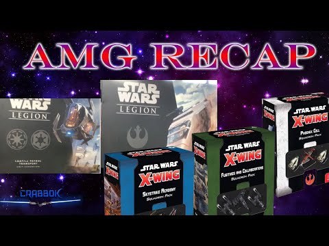 X-Wing Aces, New Legion Heavies, and more!   AMG News Recap!