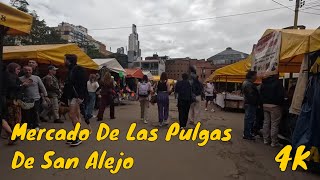 Mercado De Las Pulgas De San Alejo | Bogotá [4K] 🚶📹🎉🎨❤️🌏 authentic, creative and endlessly inspiring