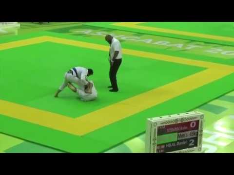 Daniel Hilal (LBN) vs Arslan Setdarov (TKM) | JJAU Asian Championship | Ashgabat, 2016