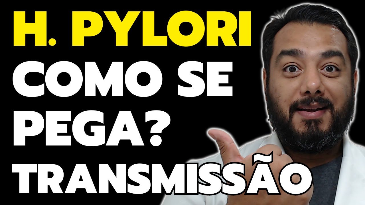 Como se pega H. pylori? Ela pode ser transmitida para outras pessoas? | Dr. Victor Proença
