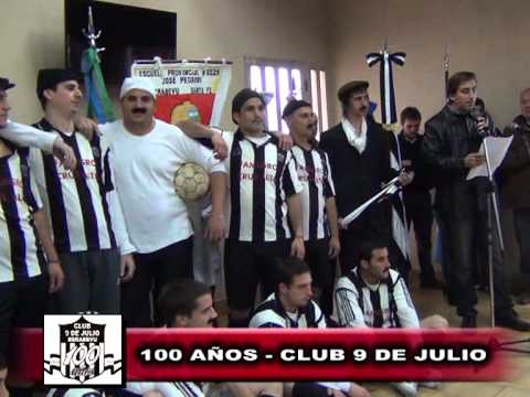 El Centenario del Club 9 de Julio Berabevú