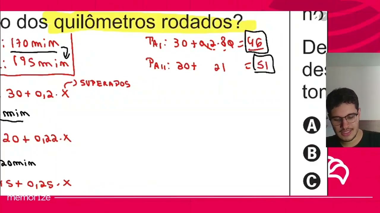 Resolução em Vídeo — Questão 145 ENEM 2014 Reaplicação