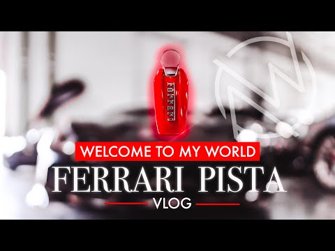 Ferrari Pista – Welcome to MY WORLD | ANTHONYSWORLD