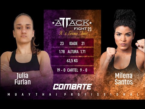 ATTACK FIGHT | JULIA FURLAN X MILENA SANTOS