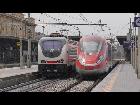 2019-06-22 La ferrovia Milano Bologna tra sole e acquazzoni estivi 12/16 - Il traffico di Fidenza