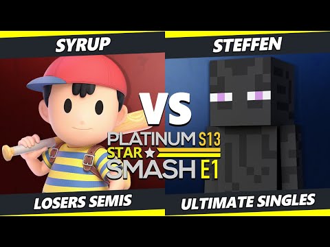 PSS S13 Losers Semis - Syrup (Ness) Vs. Steffen (Steve) SSBU Ultimate Tournament