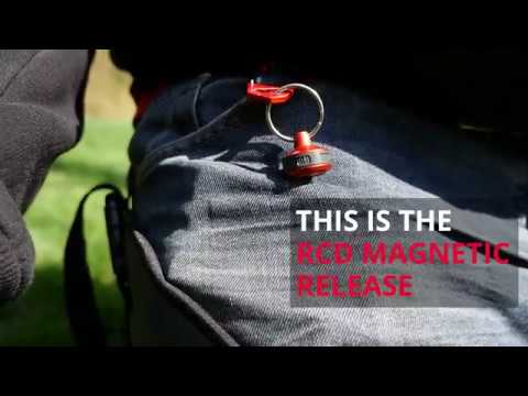 Breloc Rapala Magnetic Keychain Black