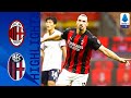 Milan 2-0 Bologna | Una doppietta dell’eterno Ibrahimovic lancia il Diavolo | Serie A TIM