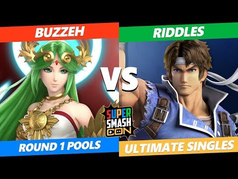 SSC 2019 SSBU -  Buzzeh (Palutena) VS  Riddles (Richter) Smash Ultimate Round 1 Pools