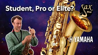 Video thumbnail for Yamaha Student, Pro & Elite Saxophones Compared! by SAX