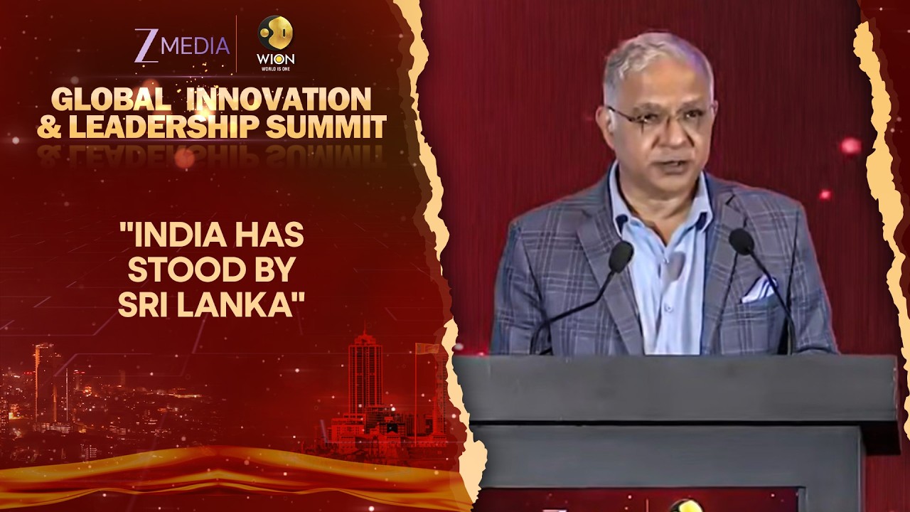 Indian High Commissioner Santosh Jha at Sri Lanka Leadership Summit | WION