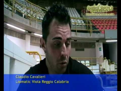 Claudio Cavalieri   Liomatic Viola Reggio Calabria Allenamento